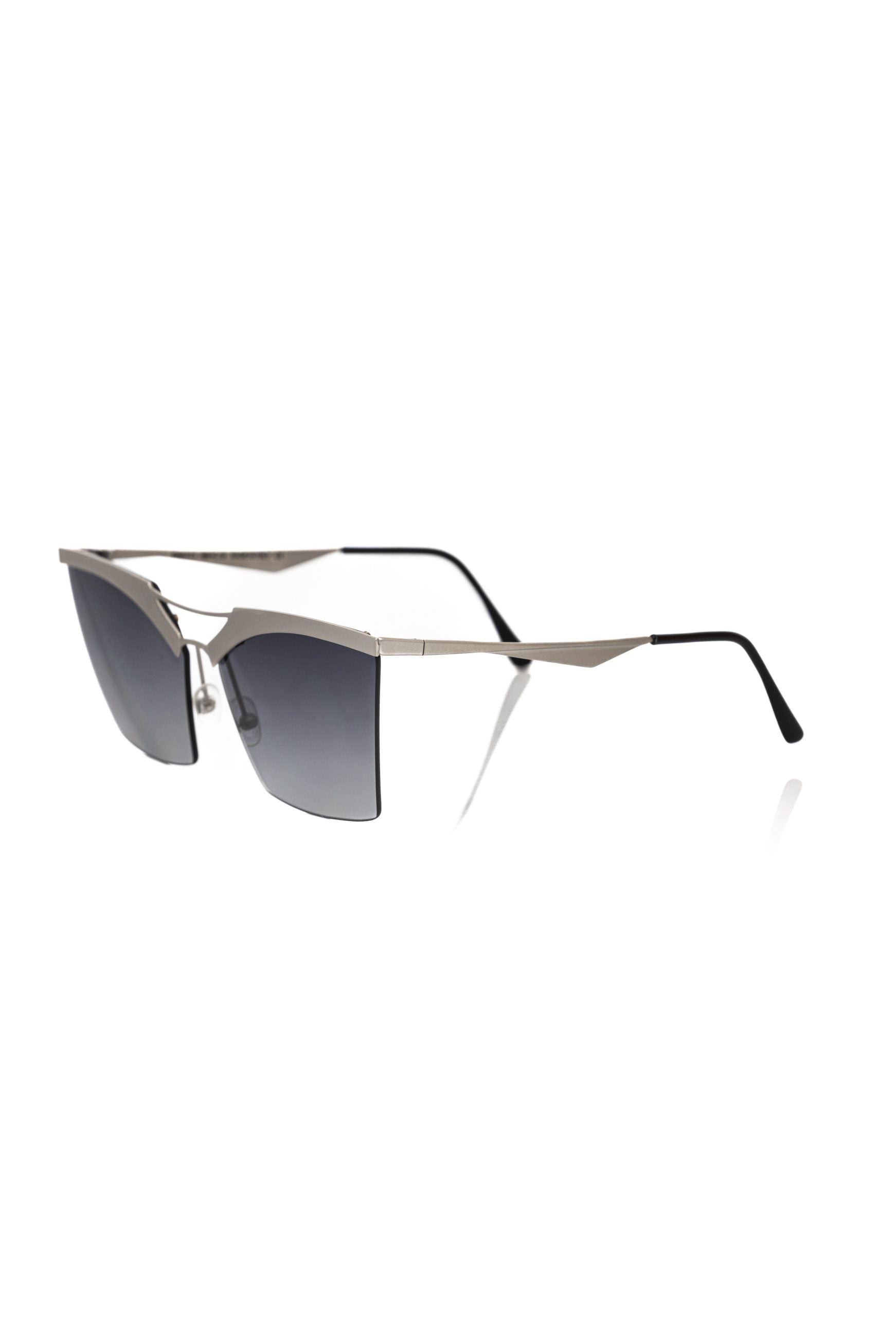 Frankie Morello Silver Metallic Women Sunglass - ACCEXO