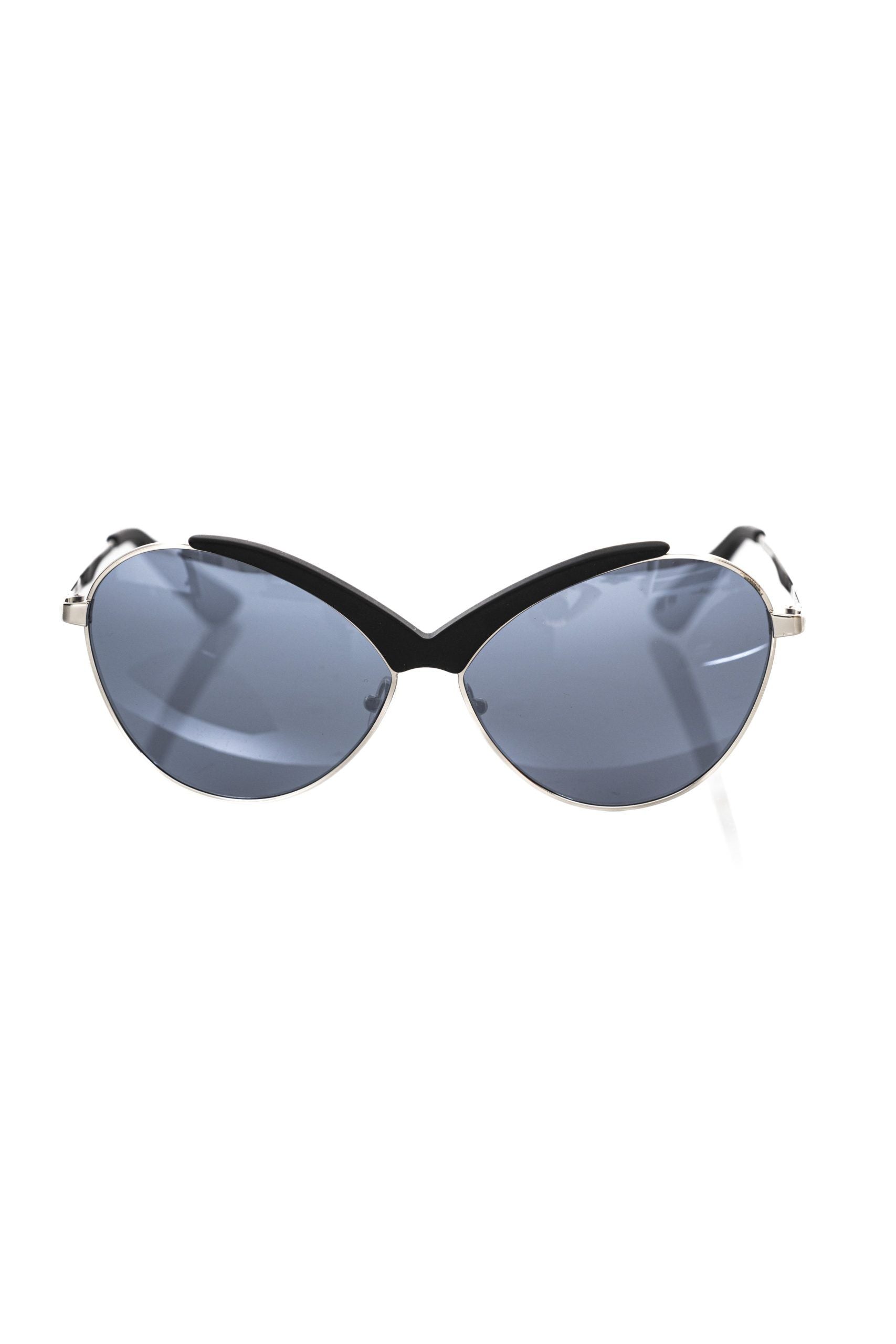 Frankie Morello Black Metallic Women Sunglass - ACCEXO