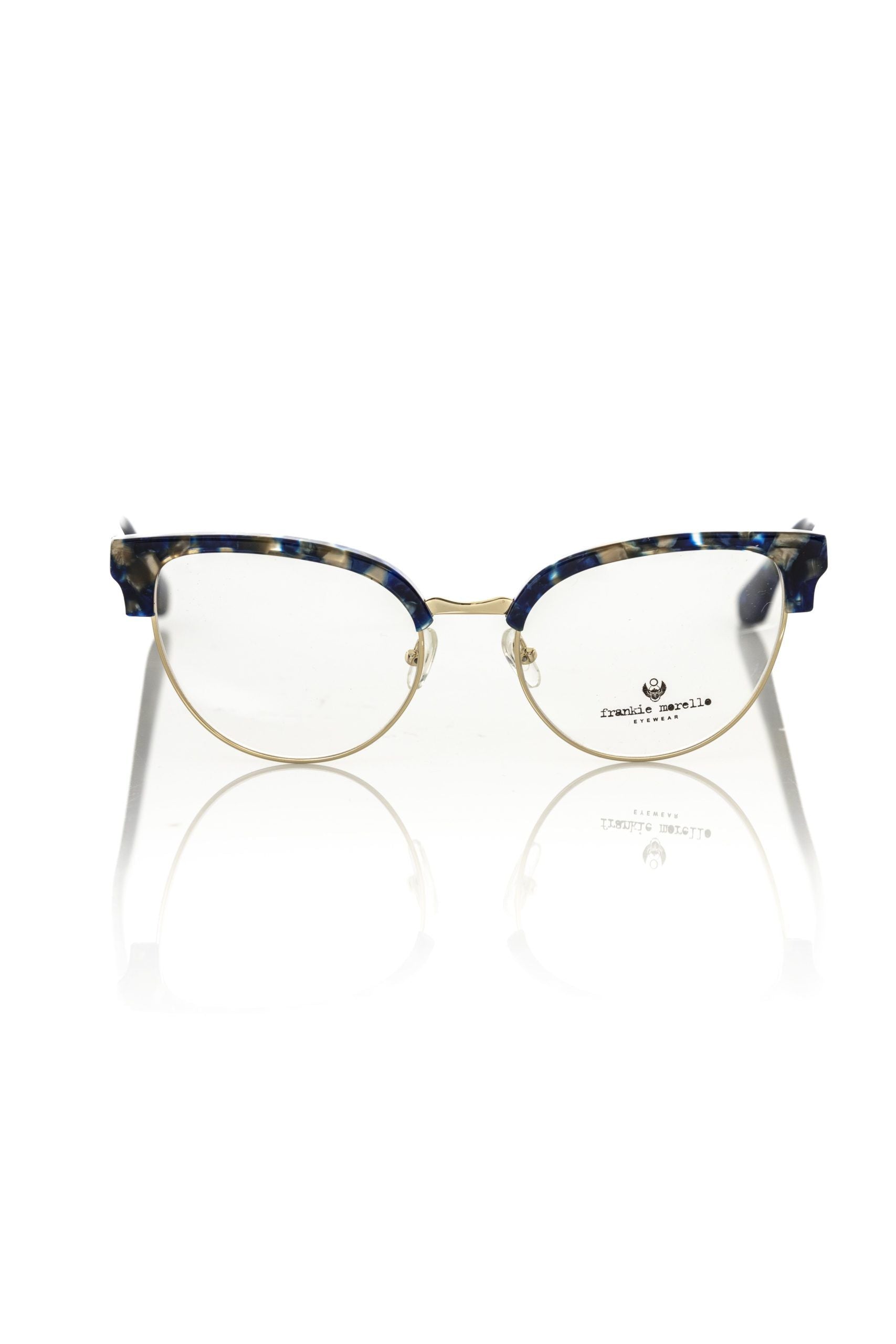Frankie Morello Blue Metallic Fiber Women Frame - ACCEXO