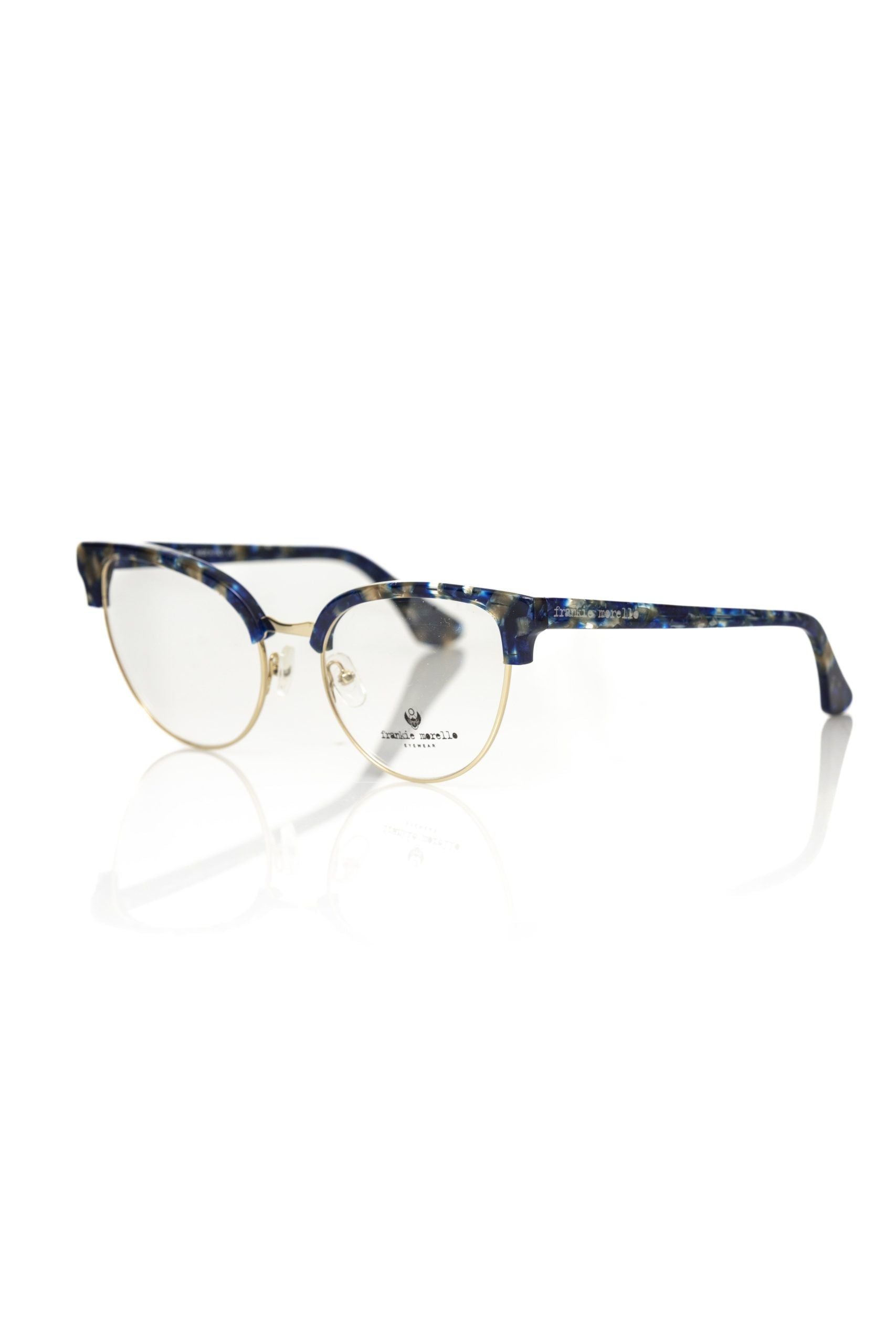 Frankie Morello Blue Metallic Fiber Women Frame - ACCEXO