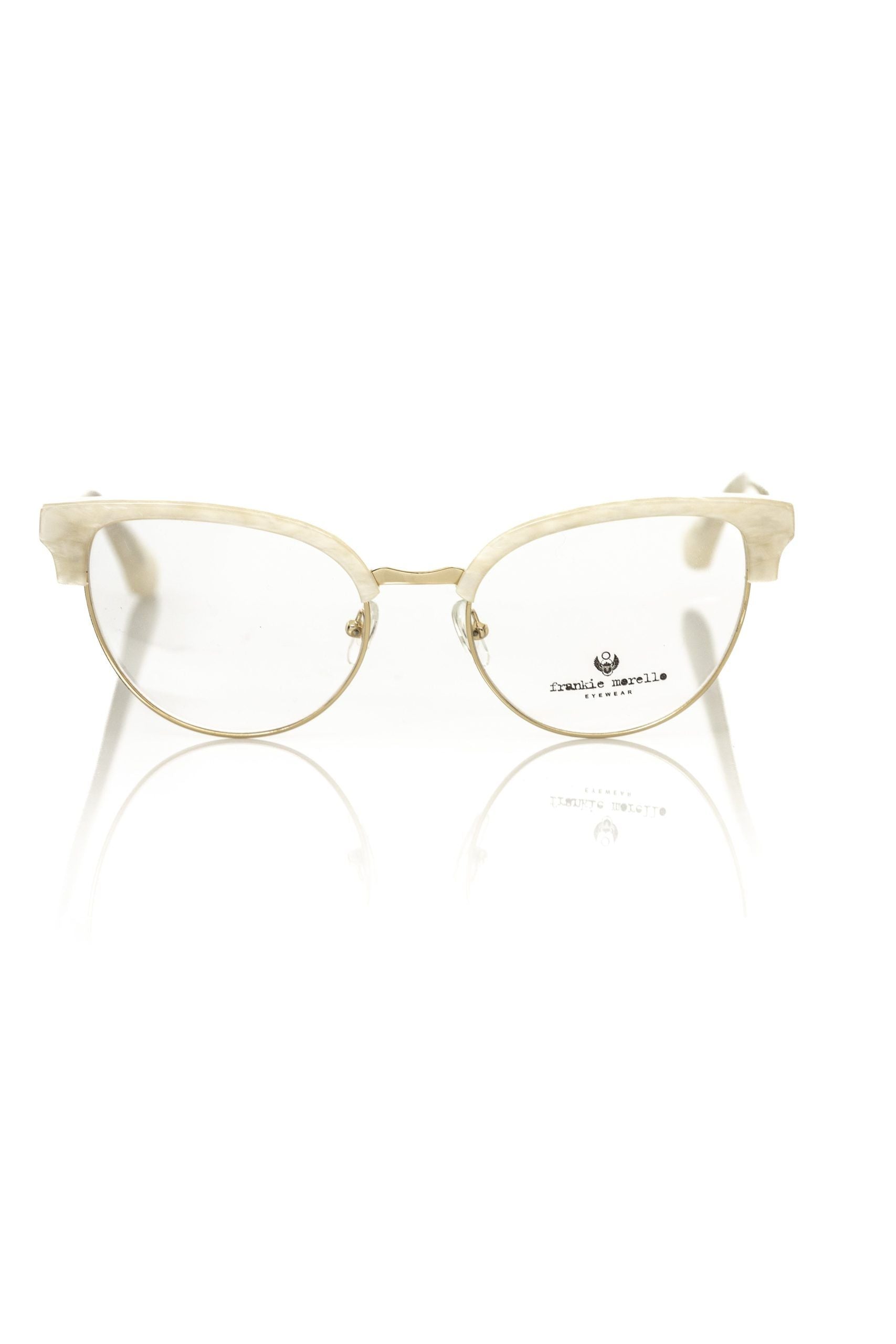 Frankie Morello White Metallic Women's Frame - ACCEXO