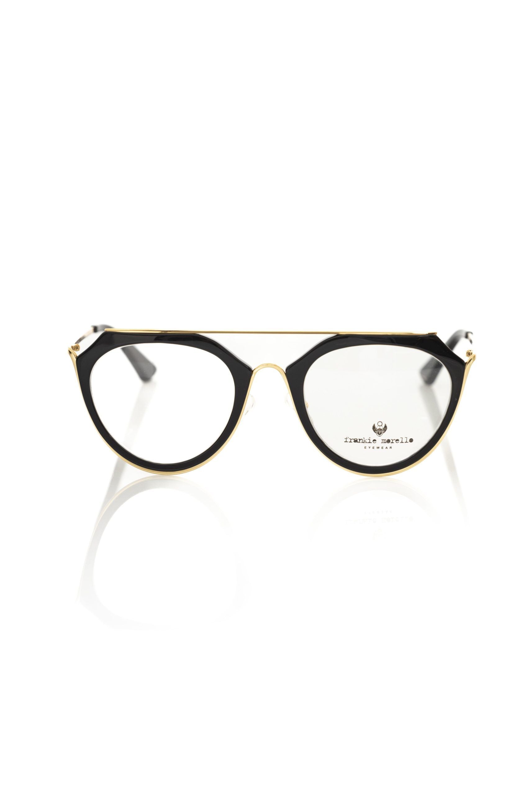 Frankie Morello Black Acetate Women Frame - ACCEXO