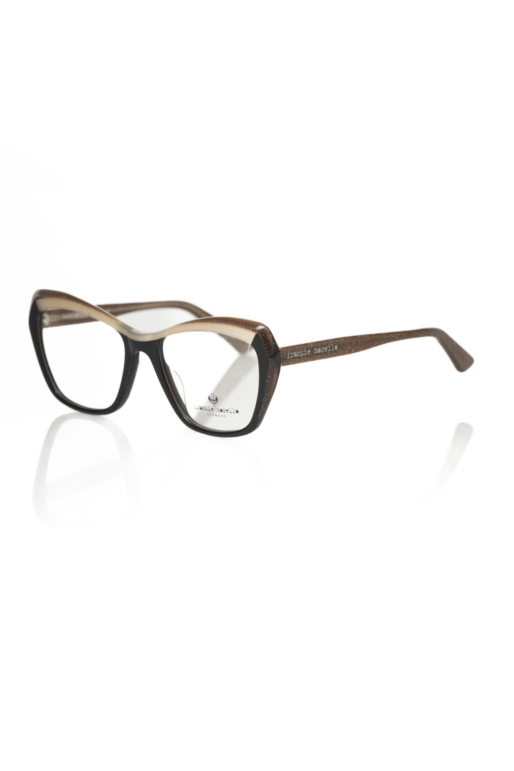 Frankie Morello Black Acetate Women Frame - ACCEXO