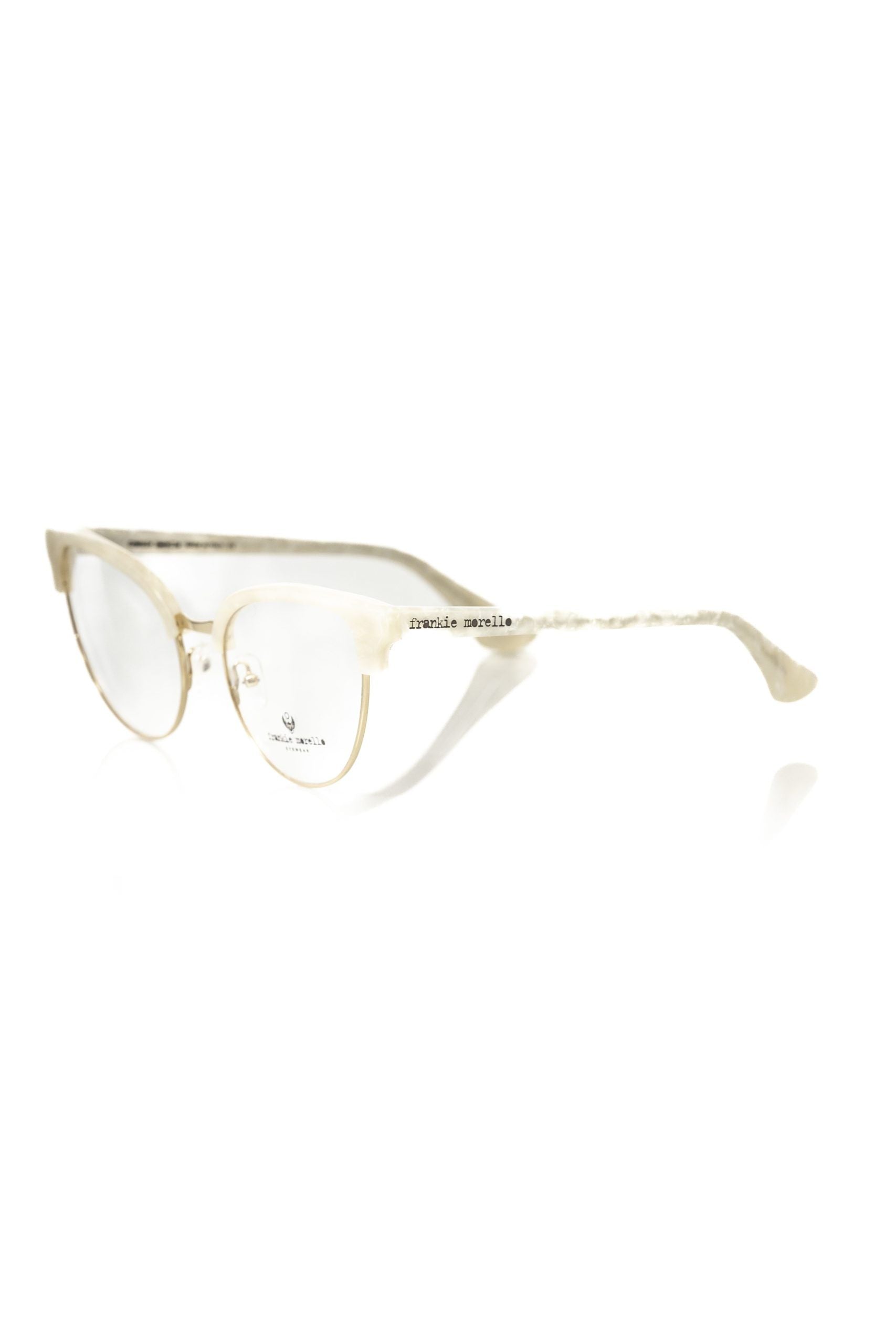 Frankie Morello White Metallic Women's Frame - ACCEXO