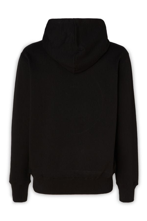 Versace Jeans Stunning Hooded Black Cotton Sweatshirt - ACCEXO
