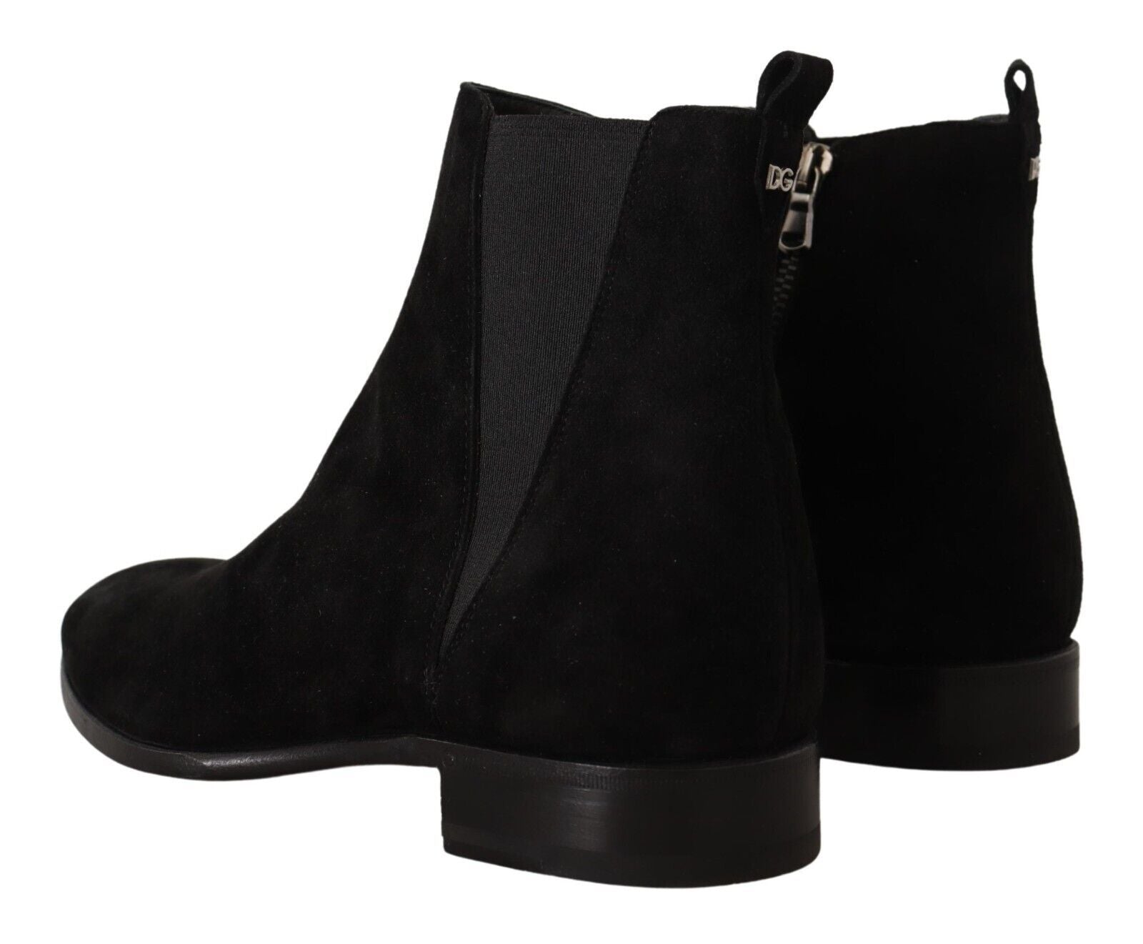 Dolce & Gabbana Elegant Suede Leather Chelsea Boots - ACCEXO