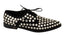 Dolce & Gabbana Elegant Crystal-Embellished Lace-Up Flats - ACCEXO