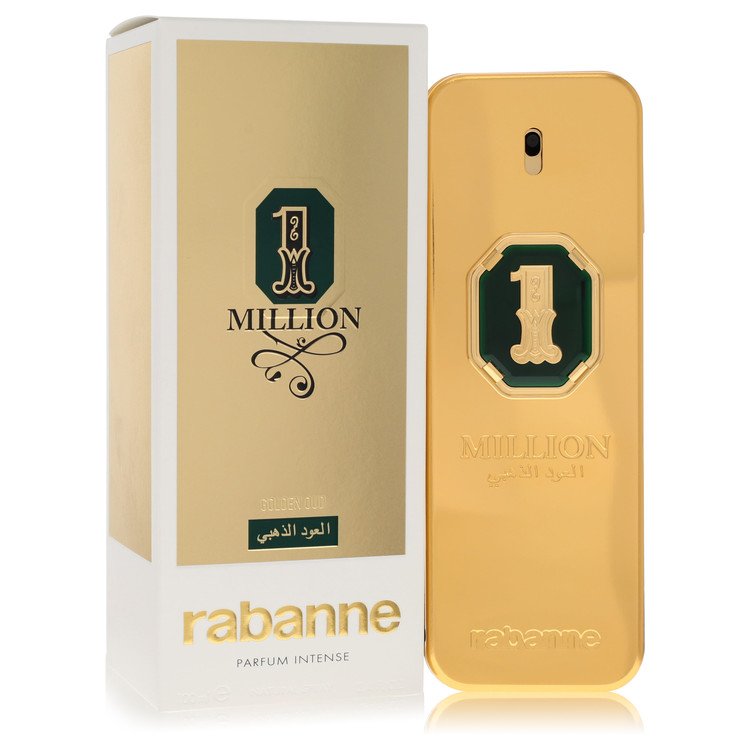 1 Million Golden Oud Parfum Intense Spray By Paco Rabanne, Cologne for Men, available at zachava.com