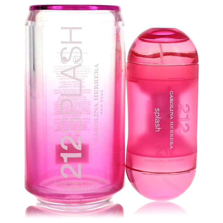 212 Splash by Carolina Herrera Eau De Toilette Spray (Pink) 2 oz for Women Main image