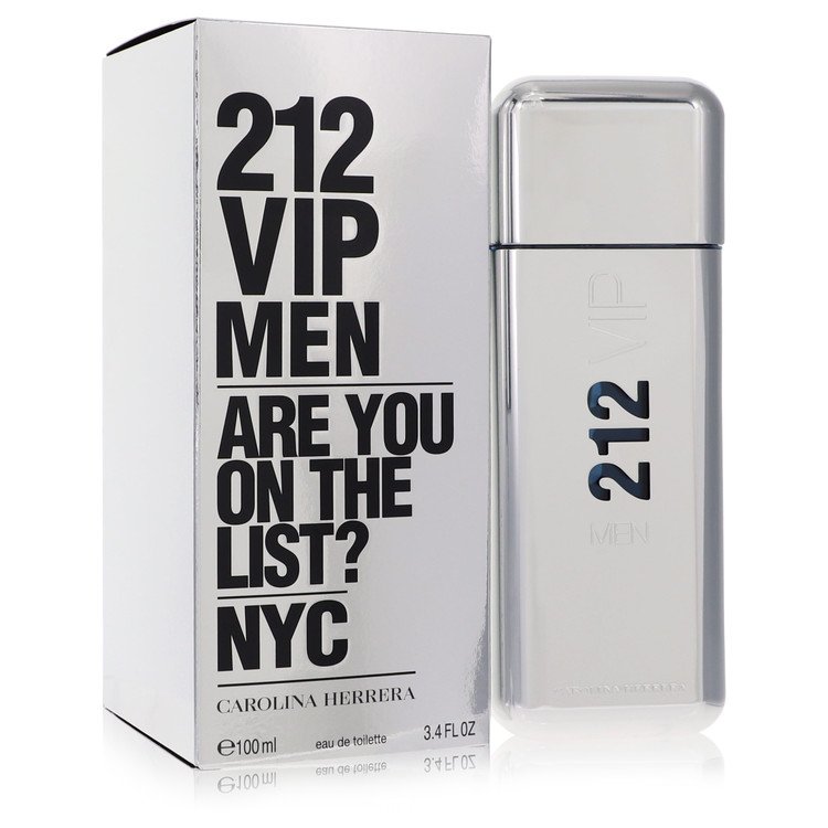 212 VIP by Carolina Herrera Eau De Toilette Spray 3.4 oz for Men