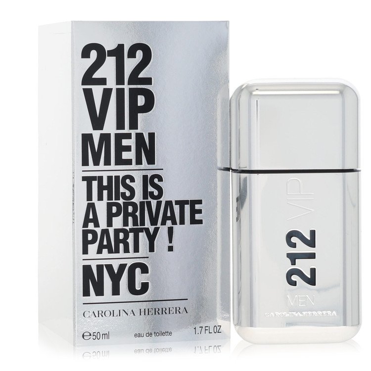 212 Vip by Carolina Herrera Eau De Toilette Spray 1.7 oz for Men