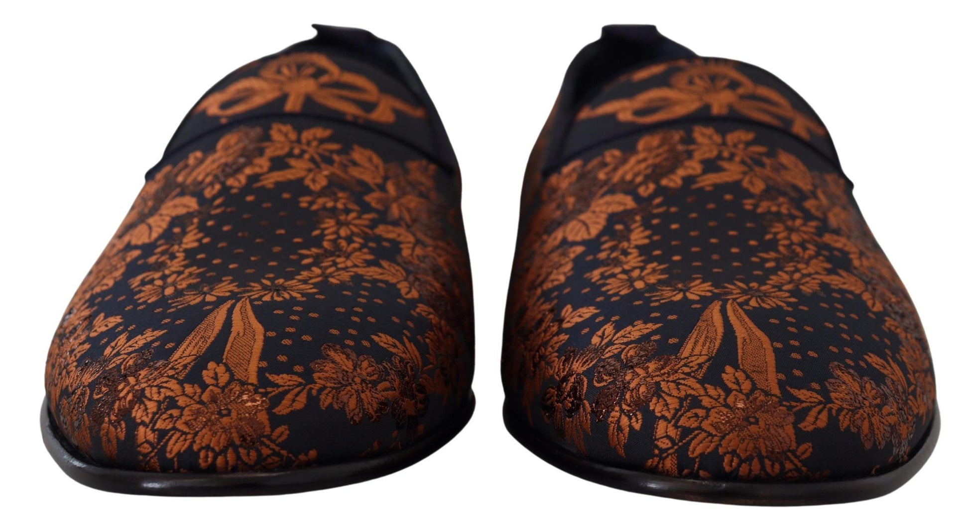 Dolce & Gabbana Elegant Floral Slip-On Loafers - ACCEXO