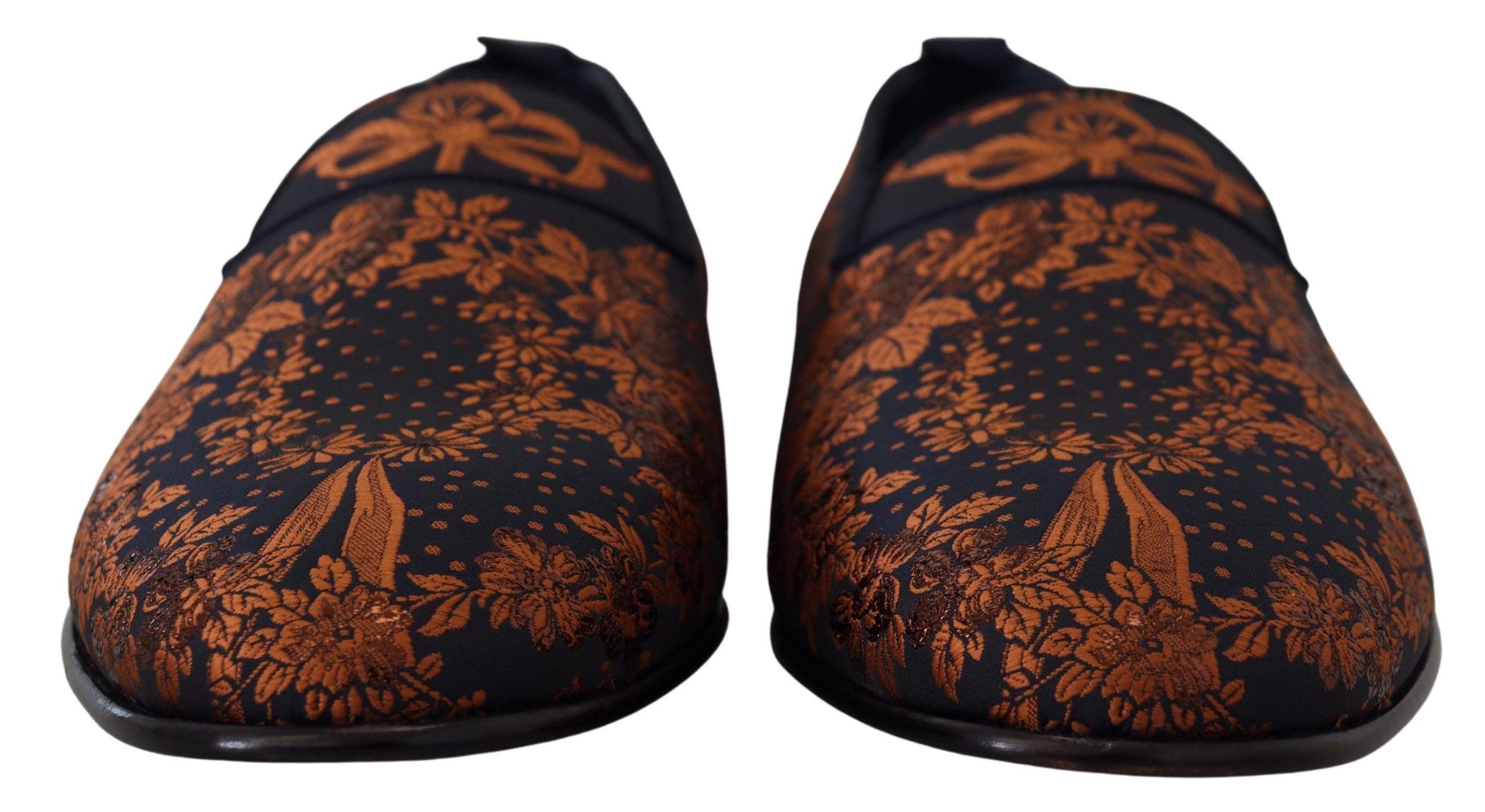 Dolce & Gabbana Elegant Floral Slip-On Loafers - ACCEXO