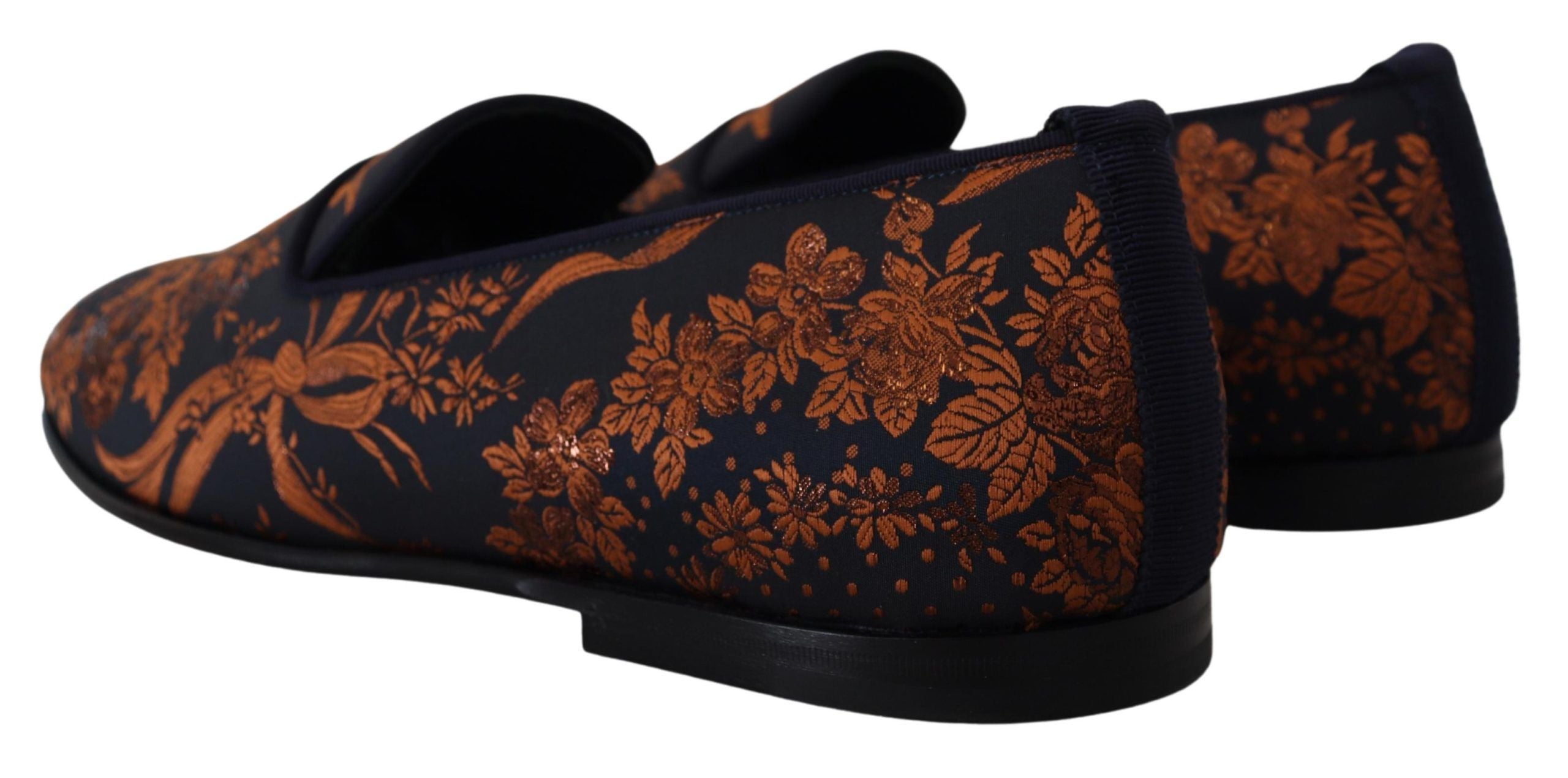 Dolce & Gabbana Elegant Floral Slip-On Loafers - ACCEXO