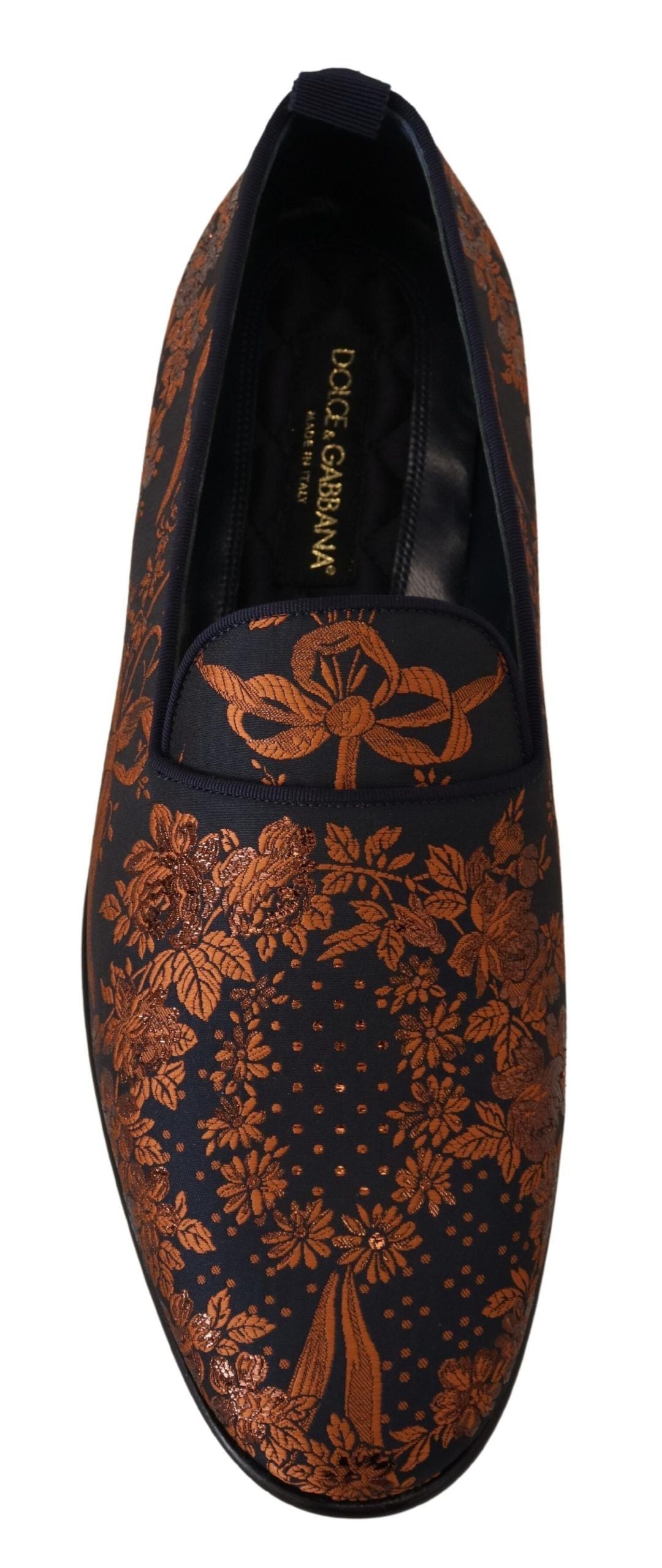 Dolce & Gabbana Elegant Floral Slip-On Loafers - ACCEXO