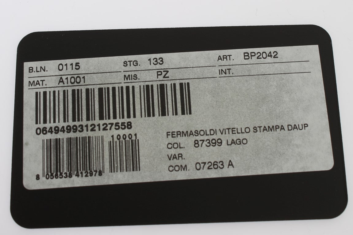 Dolce & Gabbana Green Leather Magnet Money Clip - ACCEXO