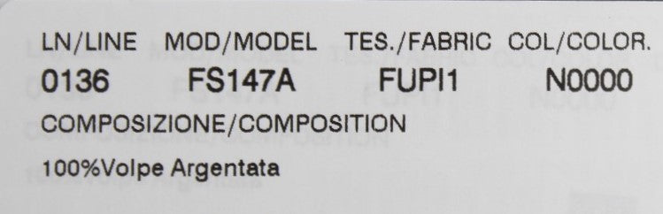 Dolce & Gabbana Black Fox Fur Chic Shoulder Wrap - ACCEXO