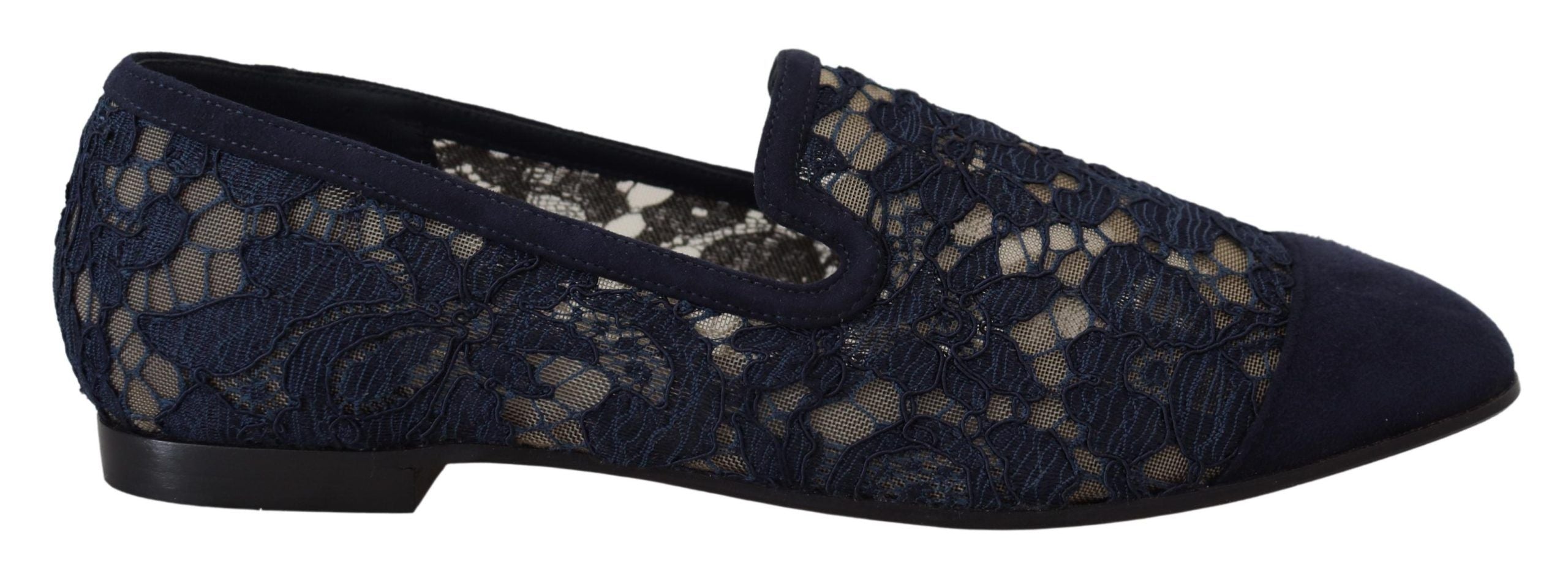 Dolce & Gabbana Elegant Blue Loafers Flats - Summer Chic - ACCEXO Main image