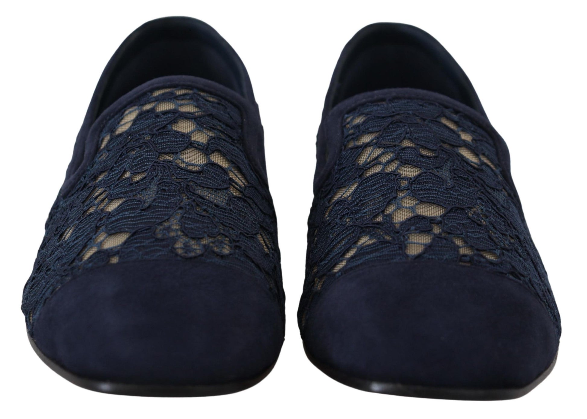 Dolce & Gabbana Elegant Blue Loafers Flats - Summer Chic - ACCEXO