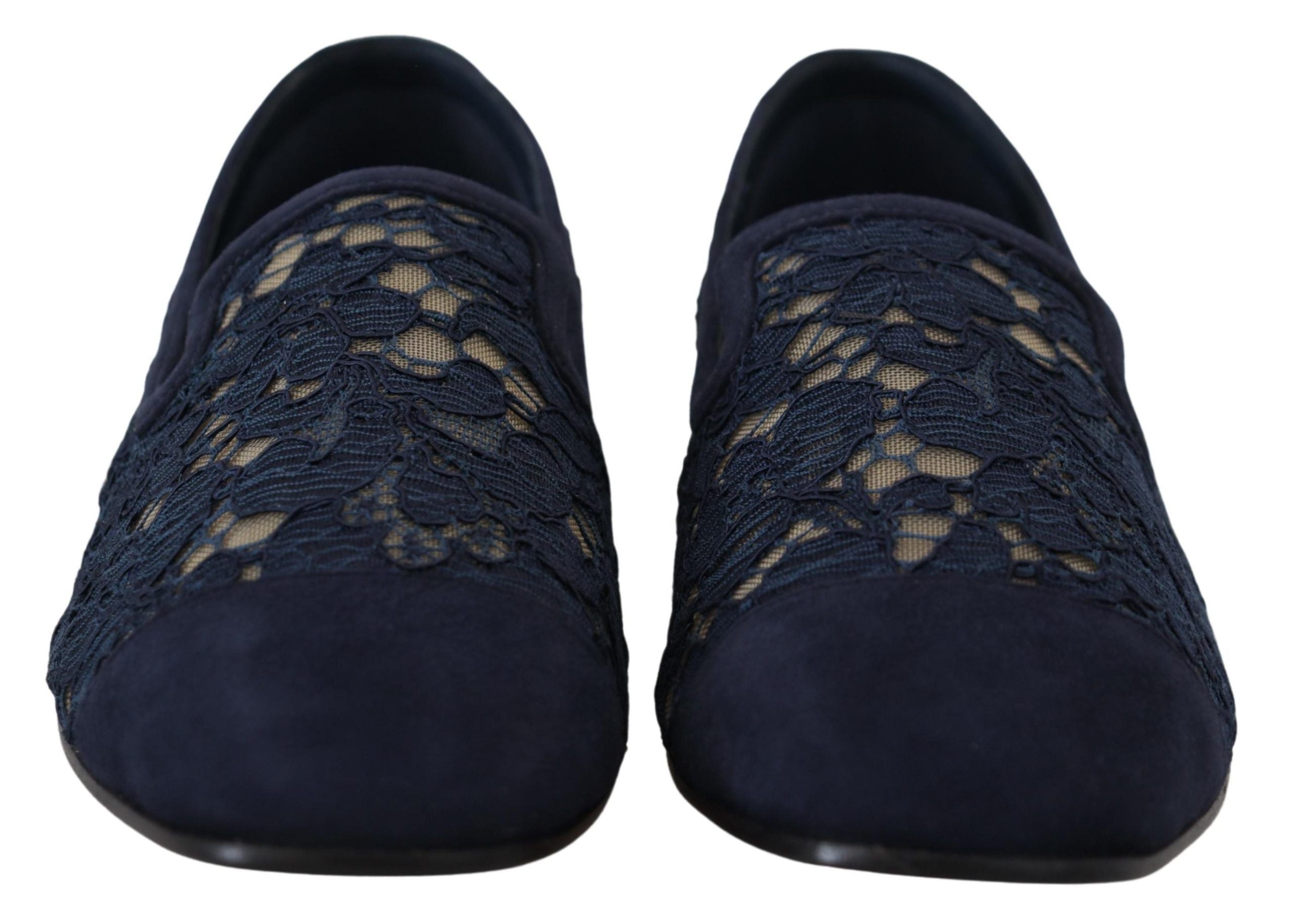 Dolce & Gabbana Elegant Blue Loafers Flats - Summer Chic - ACCEXO