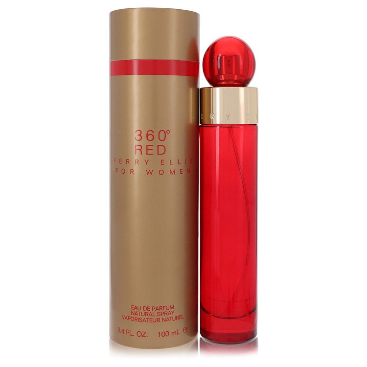Perry Ellis 360 Red Eau De Parfum Spray By Perry Ellis - Zachava.com