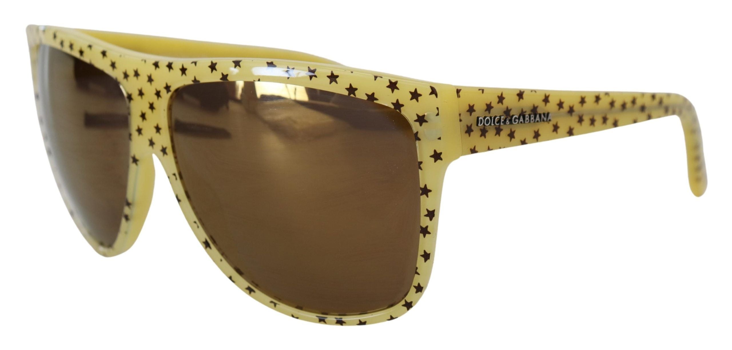 Dolce & Gabbana Stellar Chic Square Sunglasses in Yellow - ACCEXO