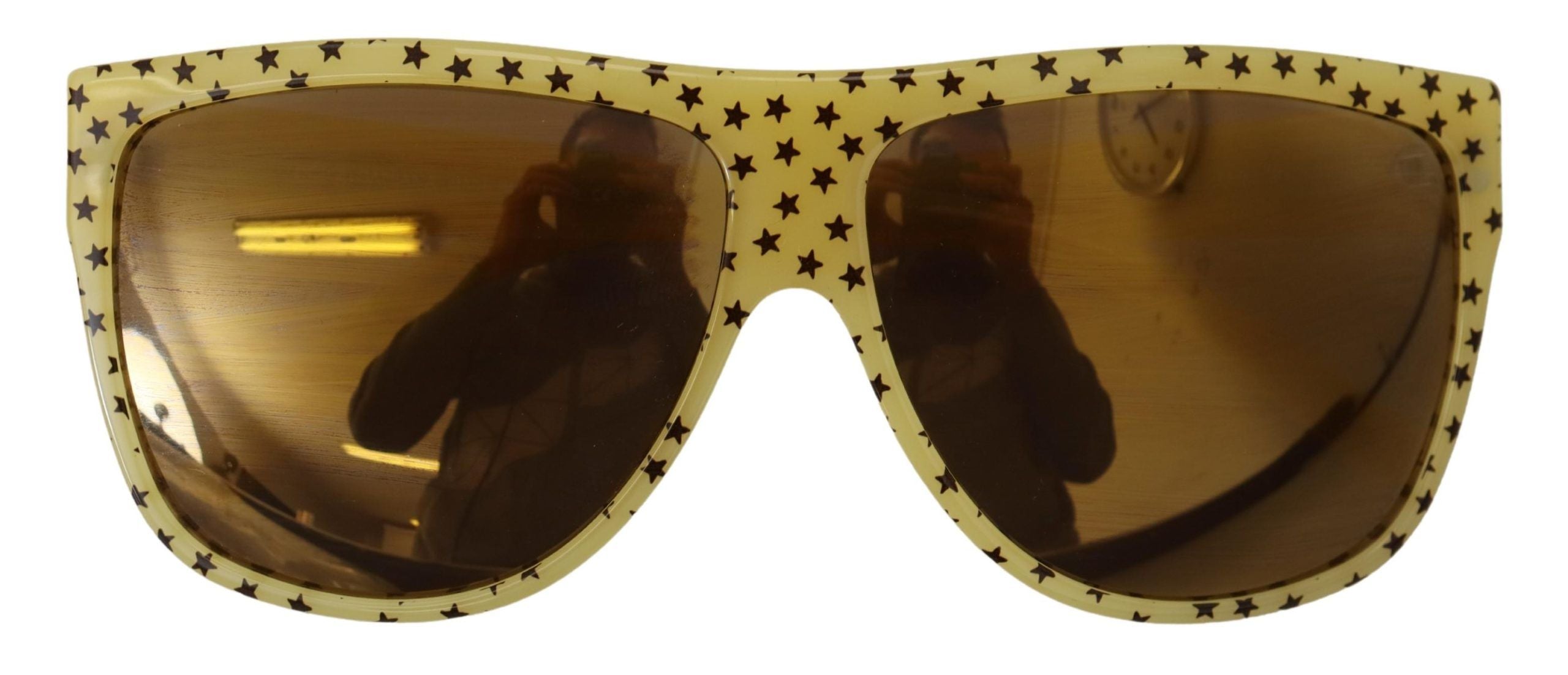 Dolce & Gabbana Stellar Chic Square Sunglasses in Yellow - ACCEXO
