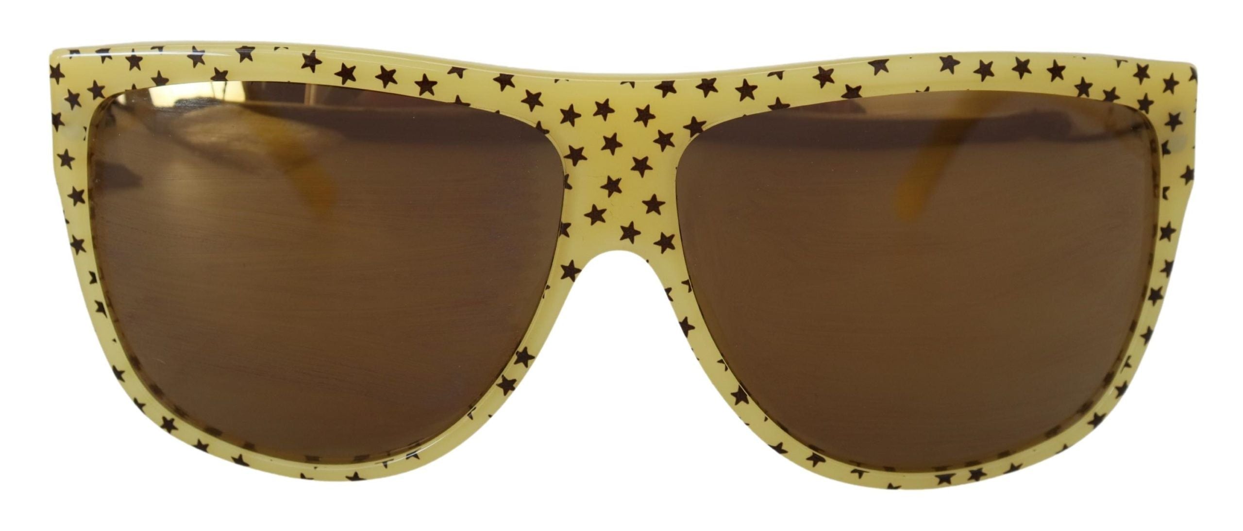Dolce & Gabbana Stellar Chic Square Sunglasses in Yellow - ACCEXO