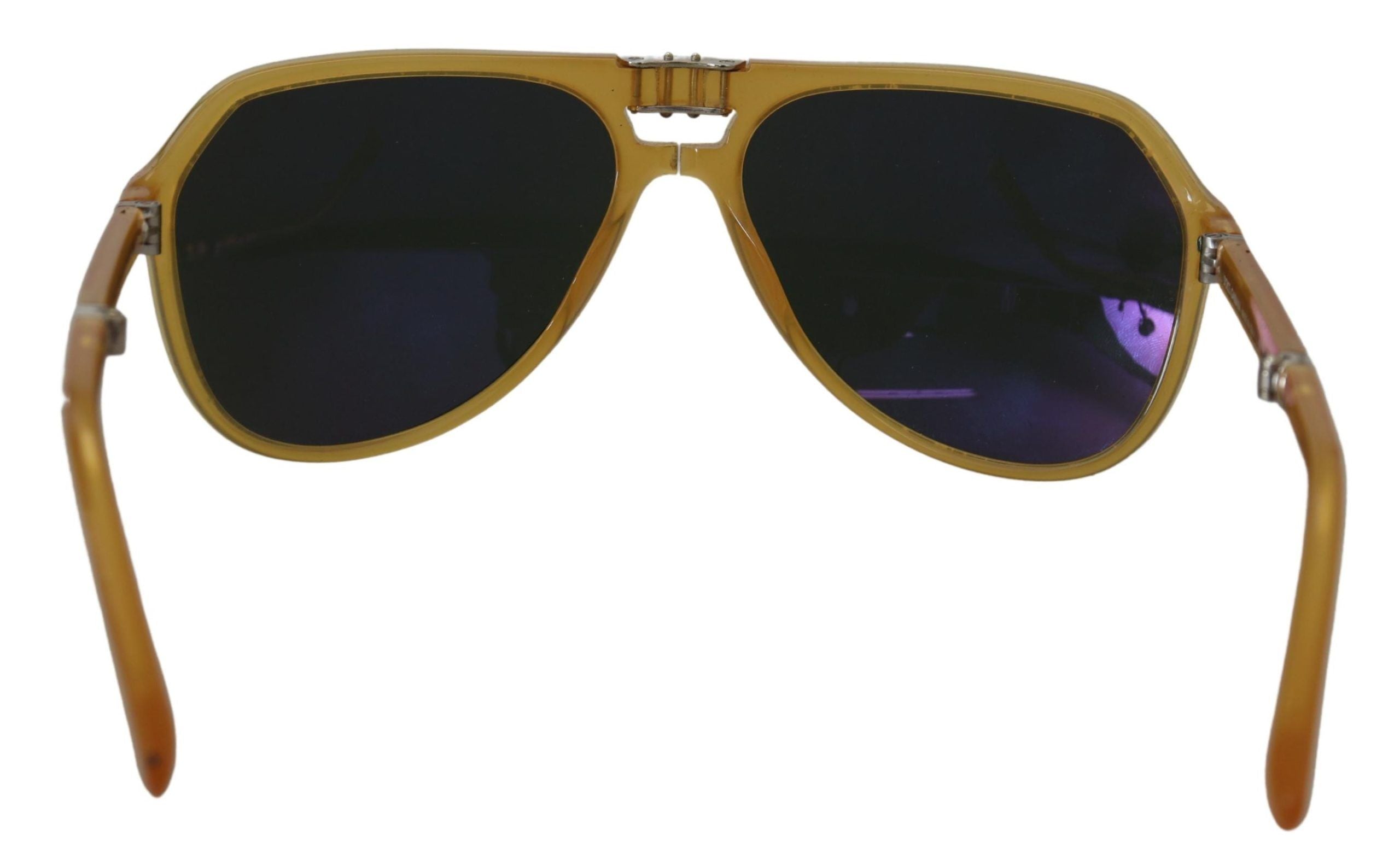 Dolce & Gabbana Chic Yellow Aviator Acetate Sunglasses - ACCEXO