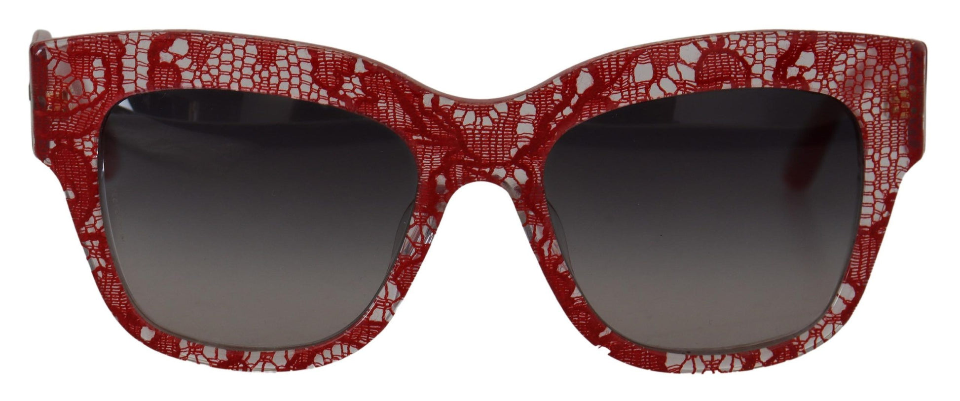 Dolce & Gabbana Sicilian Lace Accented Designer Sunglasses - ACCEXO