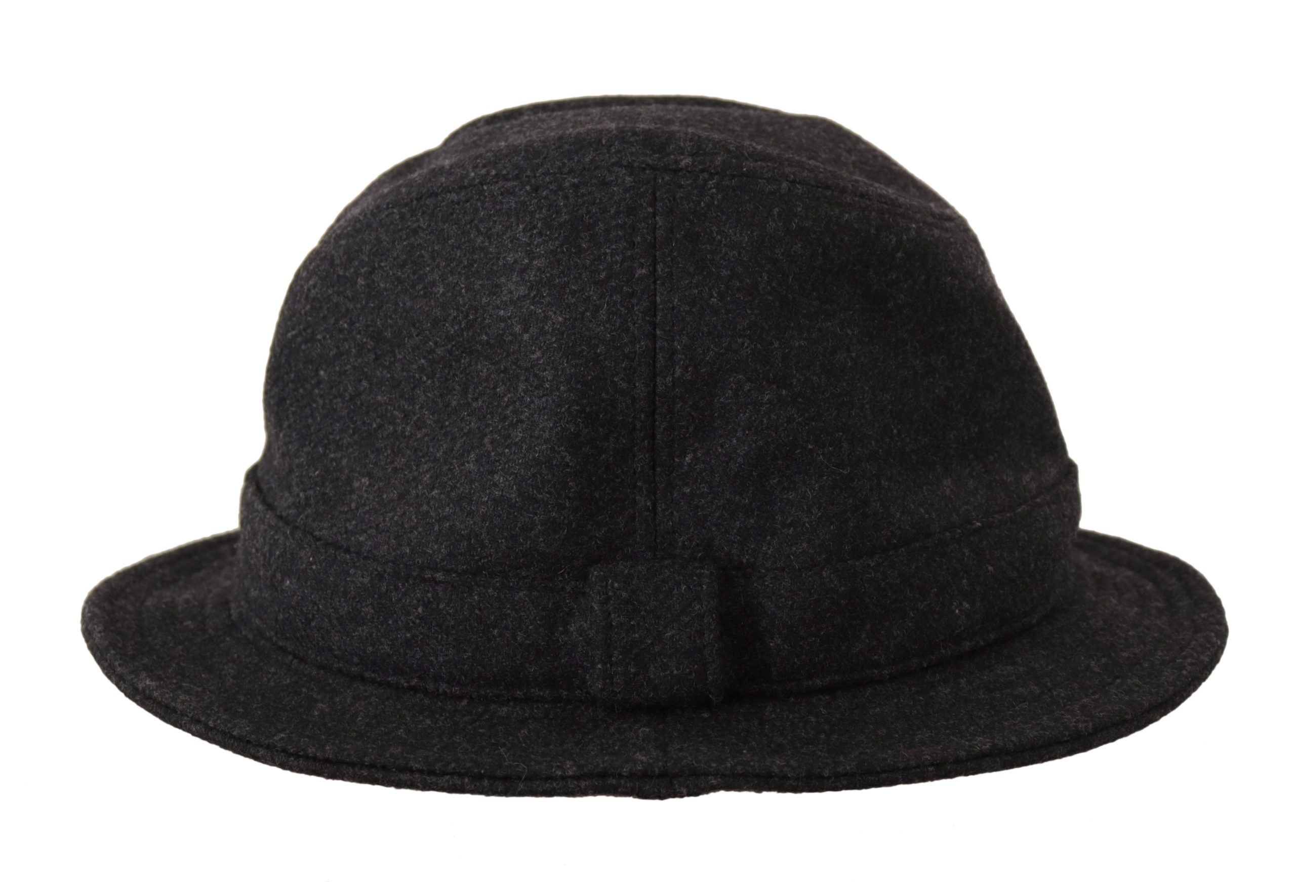 Dolce & Gabbana Elegant Gray Trilby Hat in Wool and Cashmere - ACCEXO