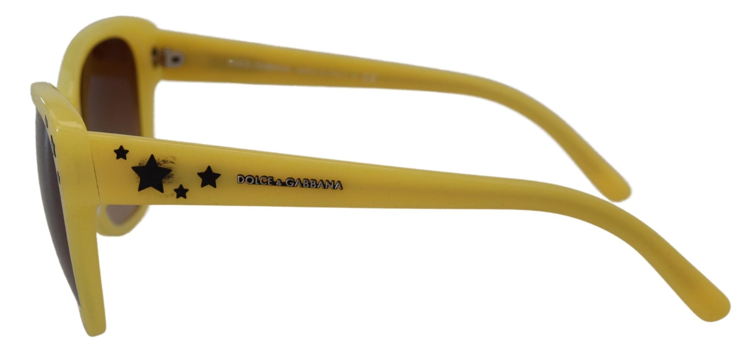 Dolce & Gabbana Chic Yellow Acetate Gradient Sunglasses - ACCEXO