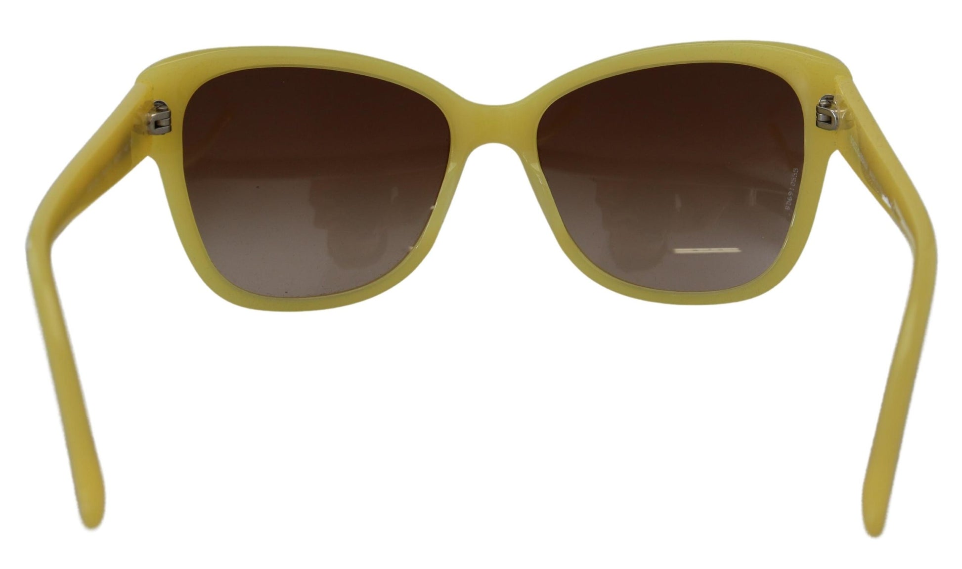 Dolce & Gabbana Chic Yellow Acetate Gradient Sunglasses - ACCEXO