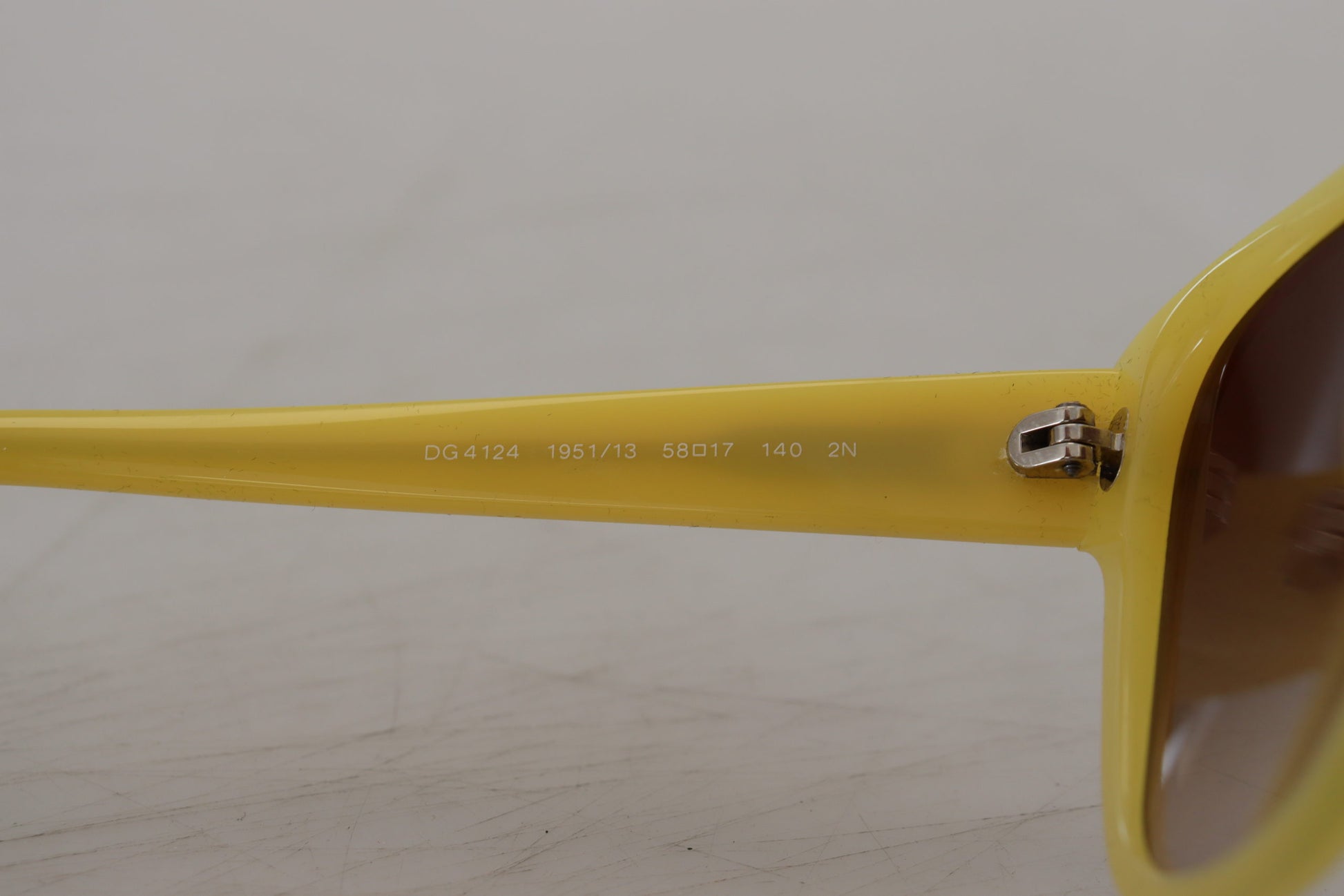 Dolce & Gabbana Chic Yellow Acetate Gradient Sunglasses - ACCEXO