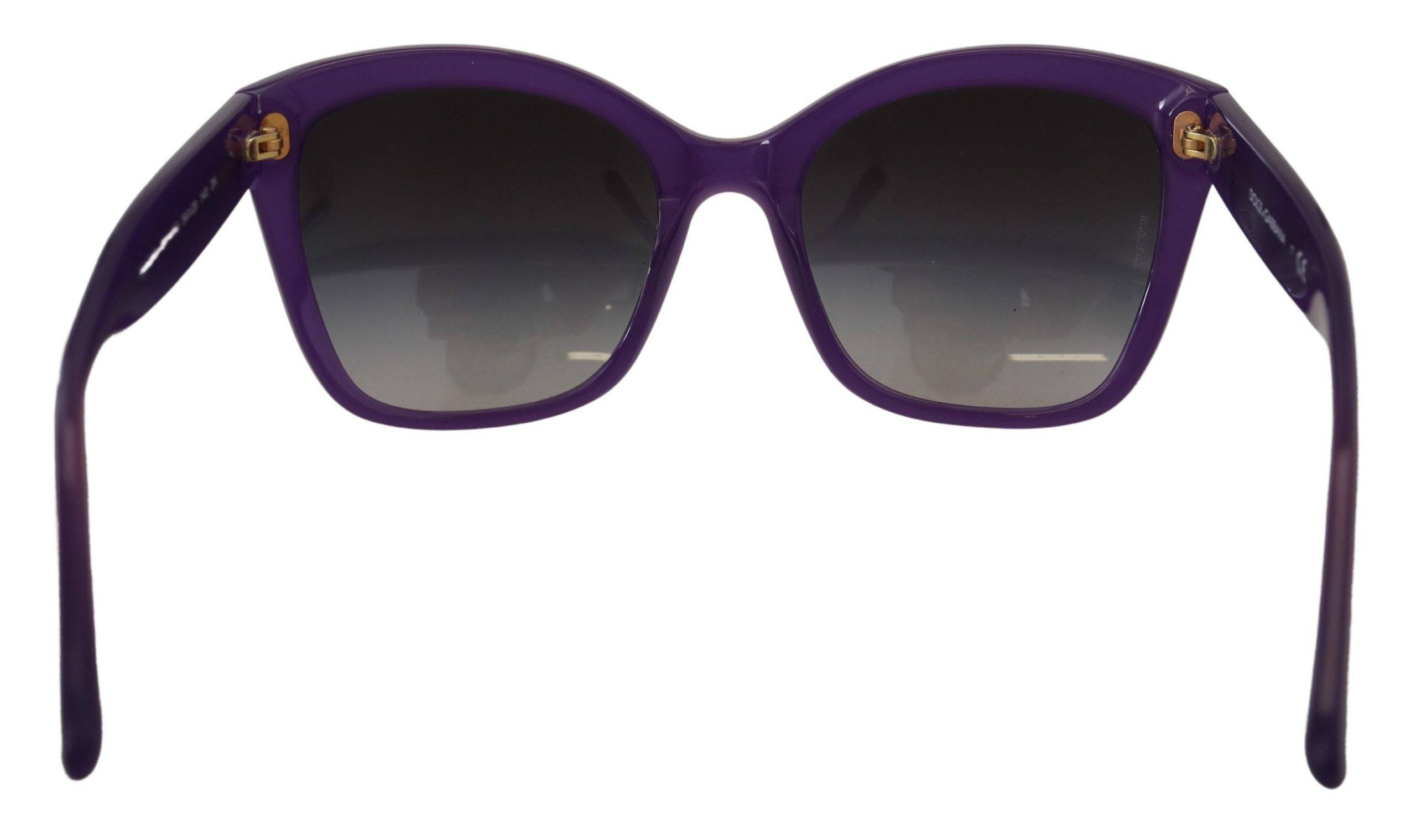 Dolce & Gabbana Elegant Purple Gradient Lens Sunglasses - ACCEXO