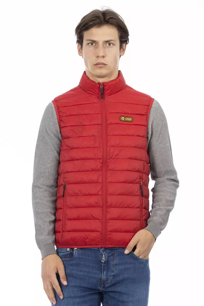 Ciesse Outdoor Red Polyester Men Jacket - ACCEXO