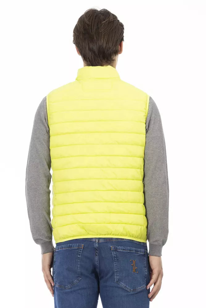 Ciesse Outdoor Yellow Polyester Men Sleeveless Jacket - ACCEXO