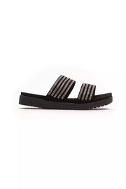 Péché Originel Silver Textile Women Sandal - ACCEXO