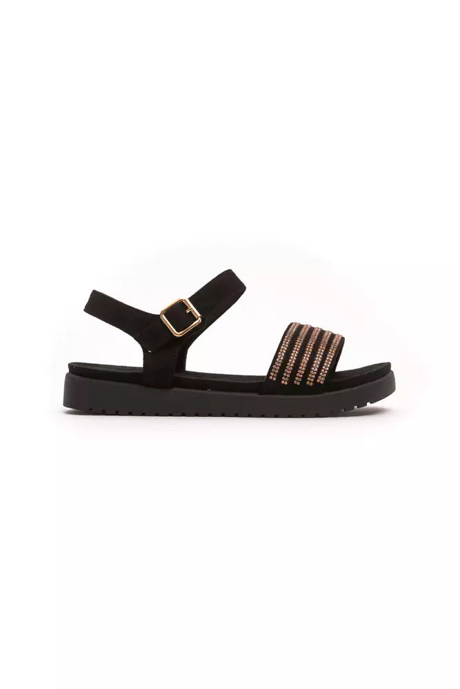 Péché Originel Gold Textile Women Sandal - ACCEXO