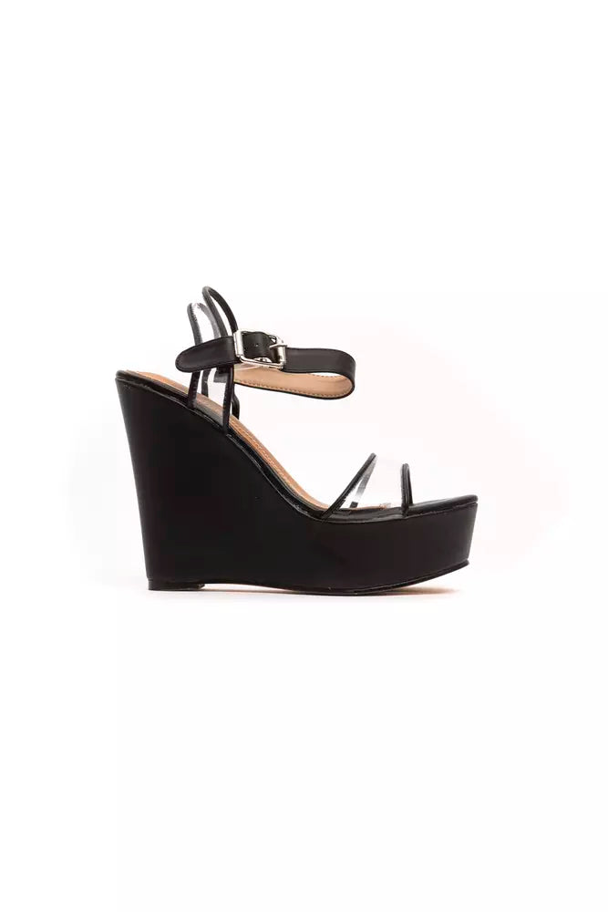 Péché Originel Black Polyethylene Women Sandal - ACCEXO
