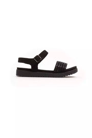 Péché Originel Black Textile Women Sandal - ACCEXO