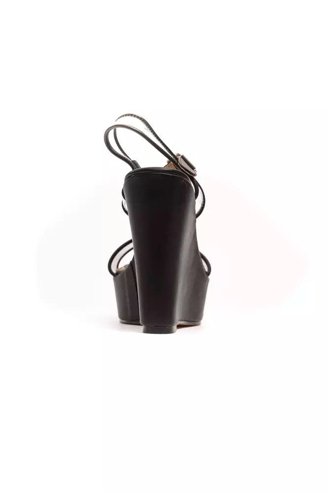 Péché Originel Black Polyethylene Women Sandal - ACCEXO