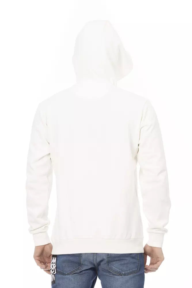 Automobili Lamborghini White Cotton Men Sweater - ACCEXO