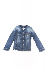 Jacob Cohen Blue Cotton Women Jacket - ACCEXO