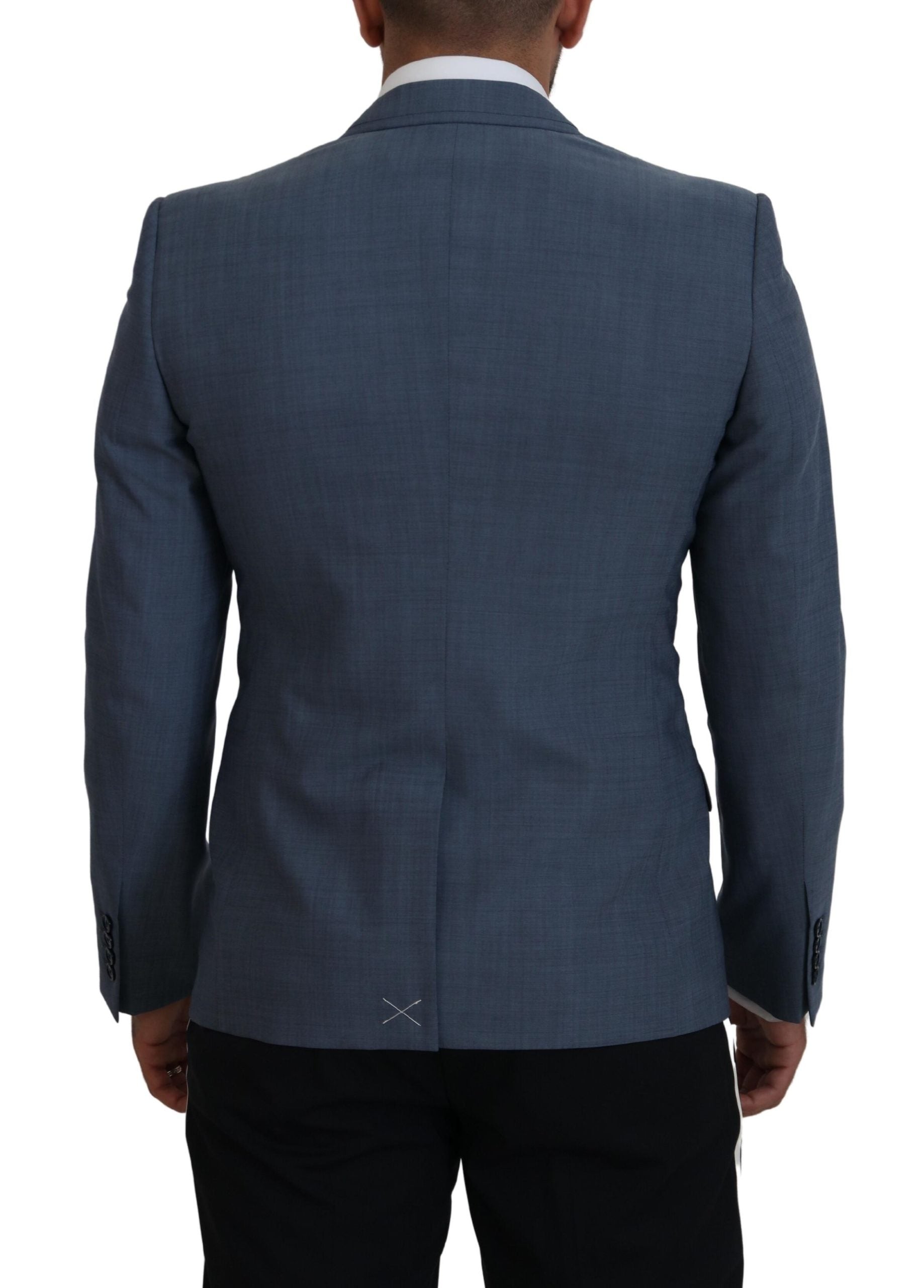 Dolce & Gabbana Elegant Blue Single Breasted Sport Blazer - ACCEXO