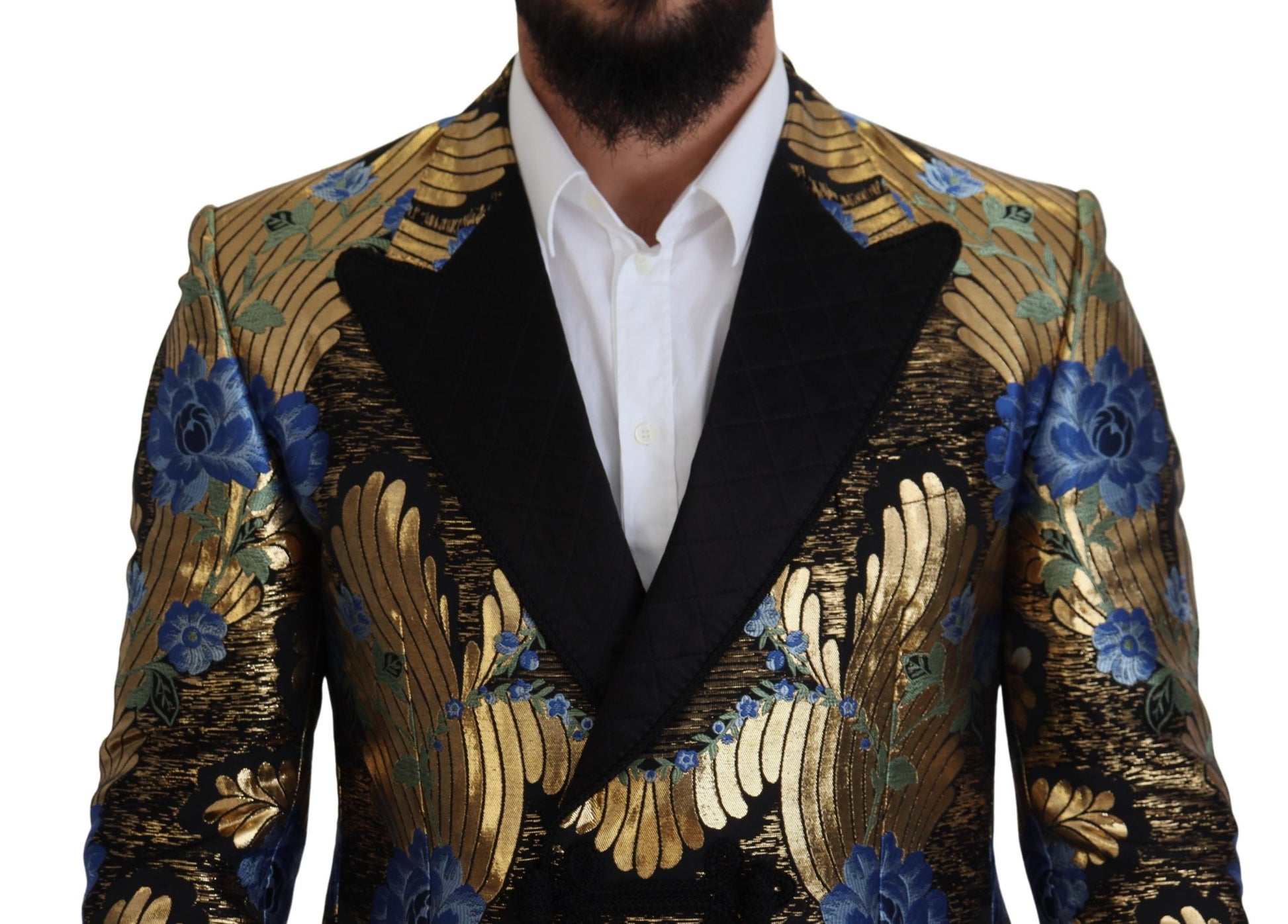 Dolce & Gabbana Elegant Floral Evening Party Blazer - ACCEXO