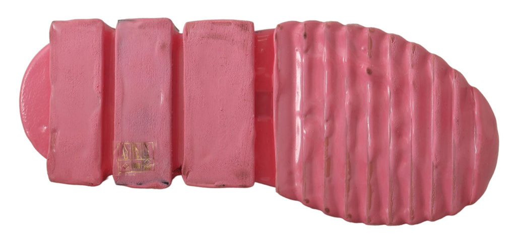 Dolce & Gabbana Chic Pink Sorrento Slip-On Sneakers - ACCEXO