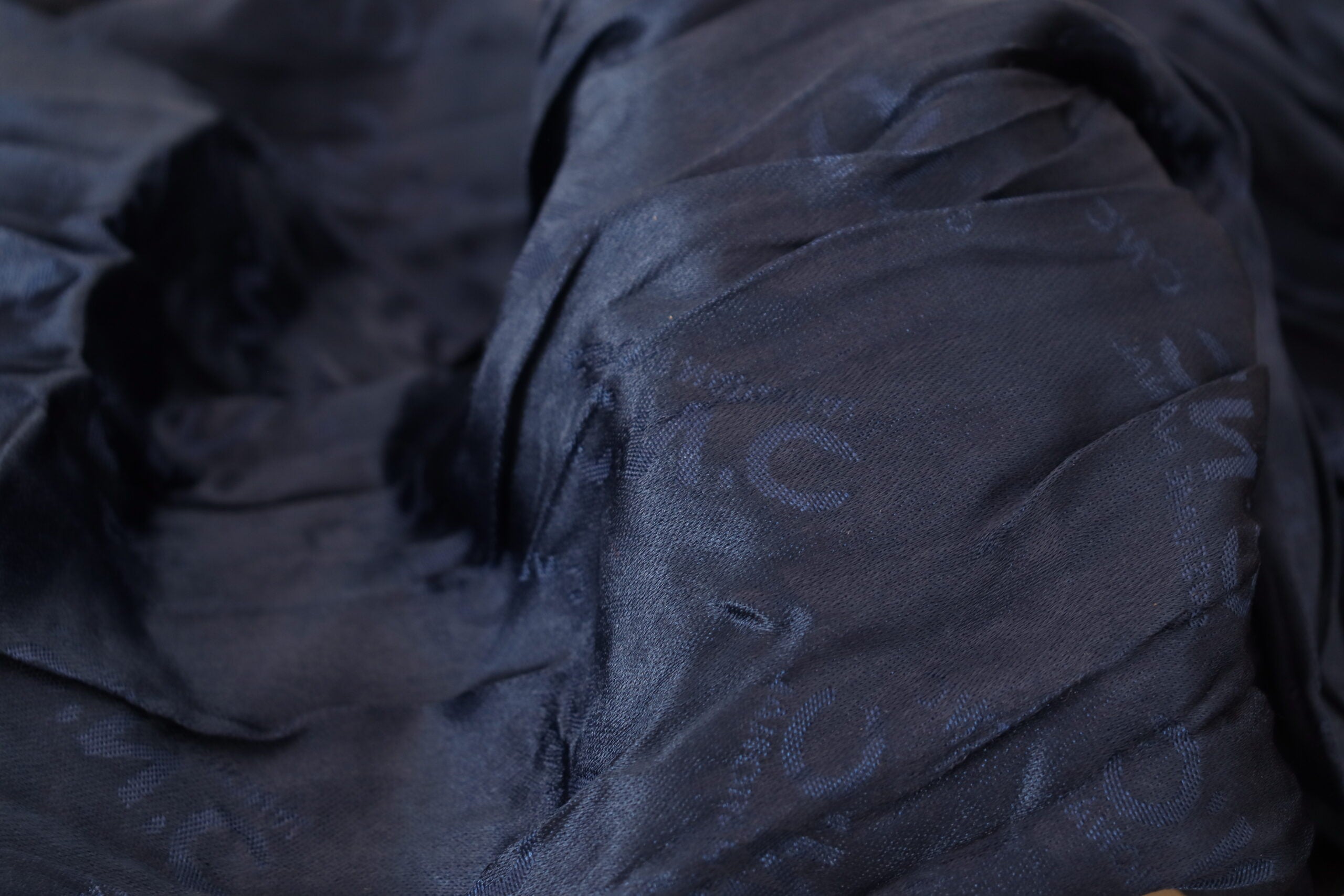 Costume National Elegant Silk Fringe Scarf in Chic Blue - ACCEXO