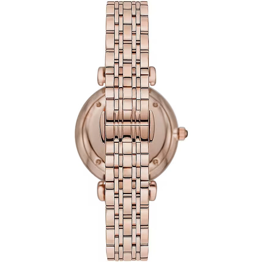 Emporio Armani Elegant Rose Gold-Tone Ladies Watch - ACCEXO