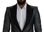 Dolce & Gabbana Elegant Jacquard Single Breasted Blazer - ACCEXO